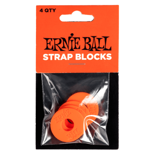 רבעיית טבעות לנעילת רצועה Ernie Ball Strap Blocks