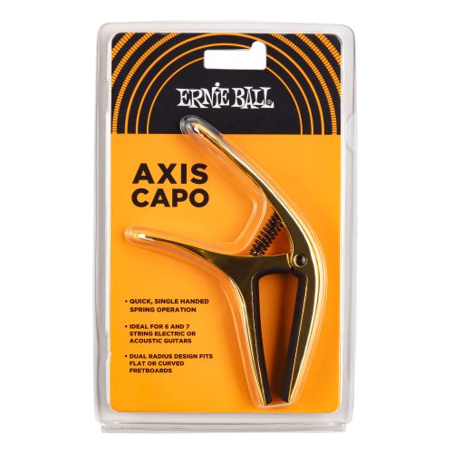 קאפו Ernie Ball Axis Dual Radius Capo Gold