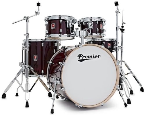 מערכת תופים 5 חלקים כולל אביזרים 22 Premier PAB22-5SP1CRL Artist