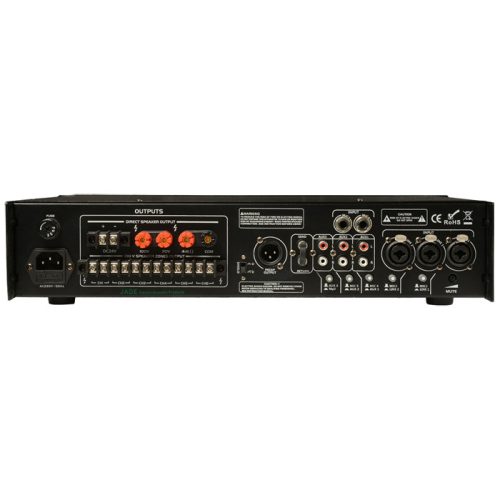 מגבר כריזה עם שנאי 6 כניסות 6 אזורים ונגן USB/SD‏ JADE PAP-350