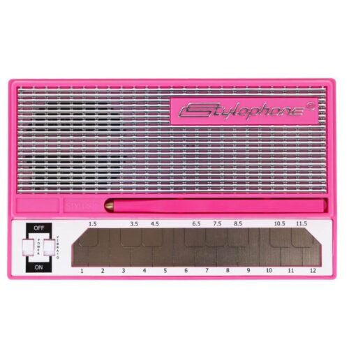 סינתיסייזר אנלוגי ורוד Stylophone S1 Pink