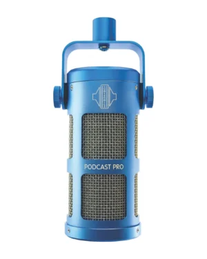 מיקרופון דינמי לשידור ולסטרימינג Sontronics Podcast Pro כחול