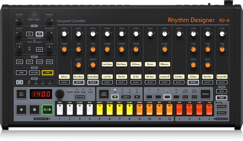 מכונת תופים אנלוגית Behringer RD-8