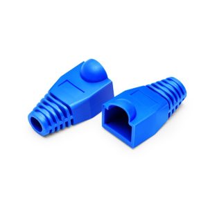 10 כיסויים בצבע כחול ל RJ45, CABLETEK RJ45BOOTS-BL