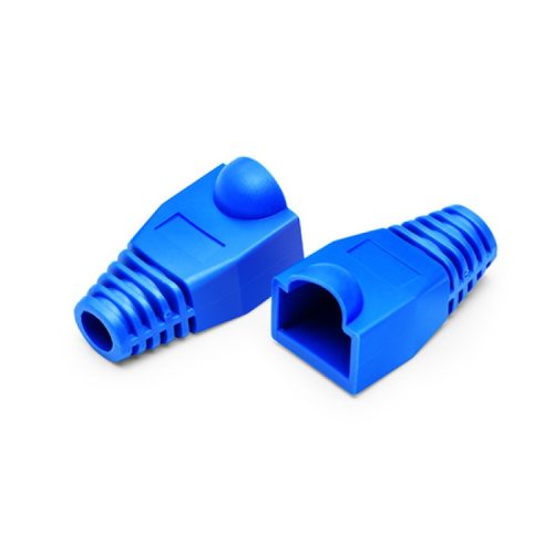 10 כיסויים בצבע כחול ל RJ45, CABLETEK RJ45BOOTS-BL