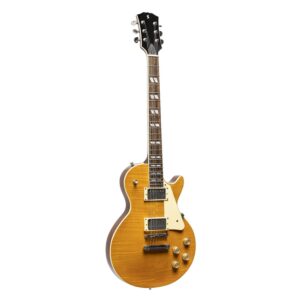 גיטרה חשמלית בסגנון  Stagg  SEL-DLX HONEY LP