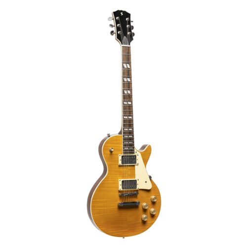 גיטרה חשמלית בסגנון Stagg SEL-DLX HONEY LP