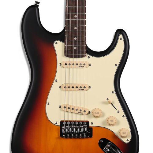 גיטרה חשמלית SQOE Sunburst Matt