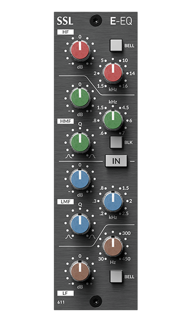 מעבד קול אולפני SSL  500 Series E EQ Module