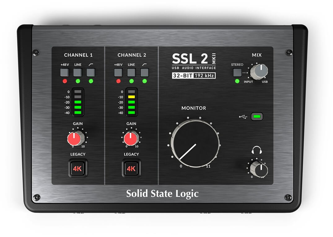 כרטיס קול Solid State Logic SSL2 MKII