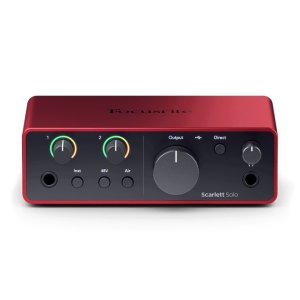 כרטיס קול Focusrite Scarlett SOLO G4