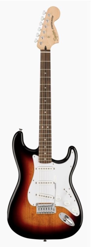 גיטרה חשמלית פנדר סקוויר סטראטוקסטר Squier Affinity  Stratocaster SB