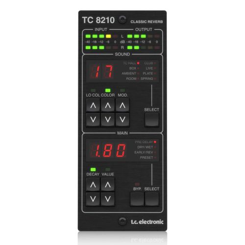 פלאגין ריברב היברידי משולב קונטרולר TC Electronic TC8210-DT