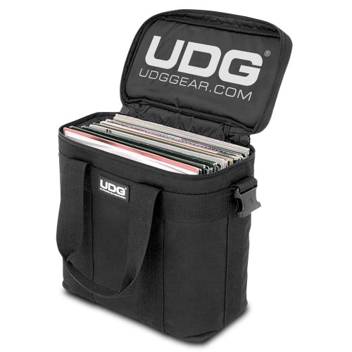 תיק נשיאה לתקליטים UDG Ultimate Starter Bag Black / White Logo