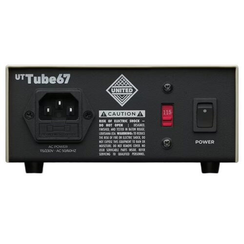 מיקרופון קונדנסור מנורה אולפני United Studio Technologies UT Tube67