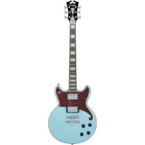גיטרה חשמלית + נרתיק D’Angelico Premier BRIGHTON SKY BLUE
