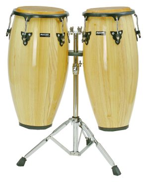 זוג קונגסים 10″ + 11″ כולל סטנד Rockville WDC-33N/SW