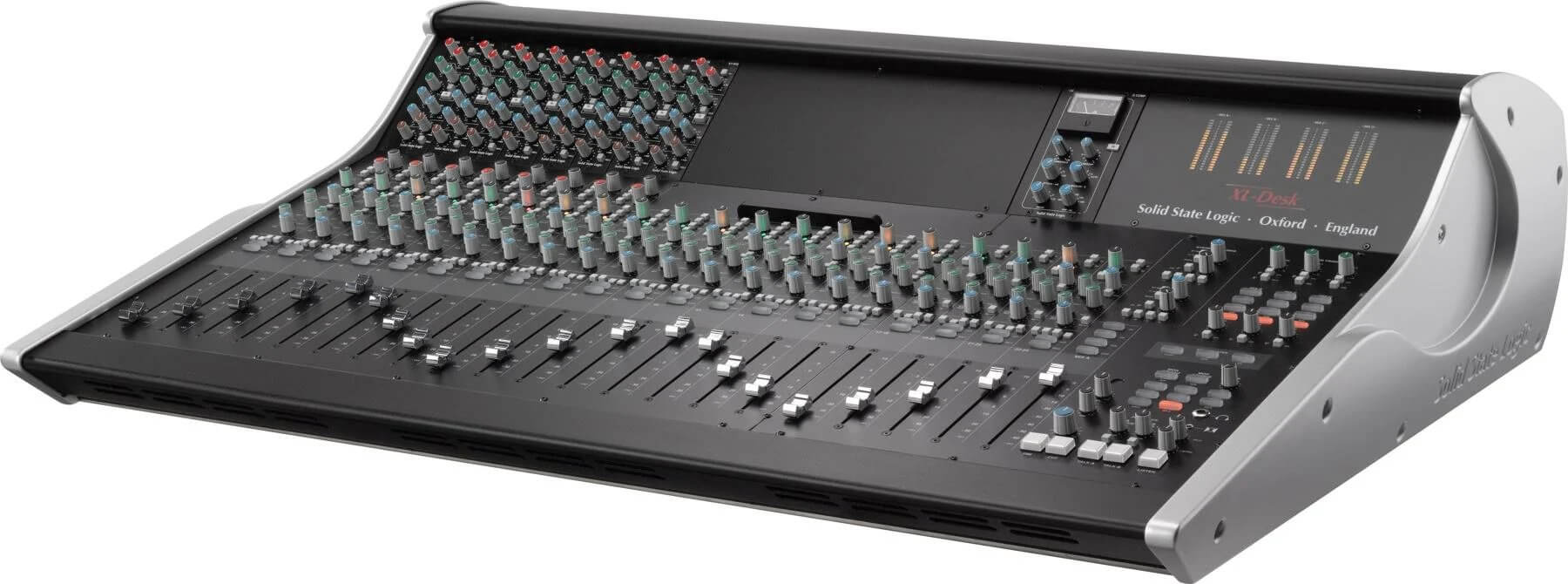 מיקסר אולפני SSL XL-Desk loaded with 8x EQ modules