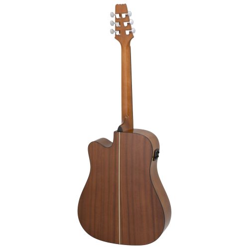 גיטרה אקוסטית מוגברת עם תיק Aria AD-10CE-N Natural