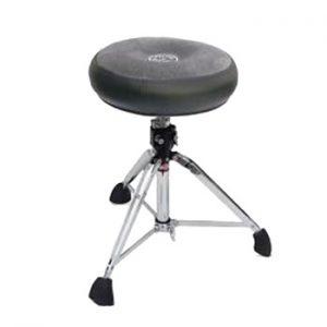 כסא לתופים עגול הידראולי צבע אפור ROC N SOC NITRO ROUND GREY