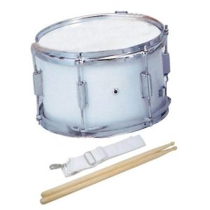 תף מצעד סנר 12″ Rockville MSC-12/C כולל מתקן נשיאה רצועה ומקלות