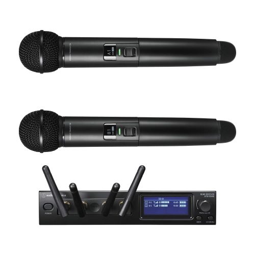 סט אלחוטי ידני כפול Audio Technica ATW-1422