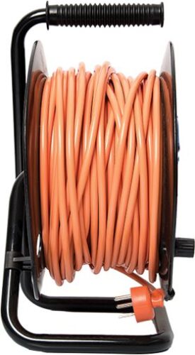 תוף מאריך 25 מטר 3X1.5 מ''מ 4 שקעים ישראליים Deko DCR25