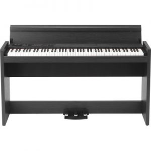 פסנתר חשמלי Korg LP-380  שחור Rosewood Grain Black