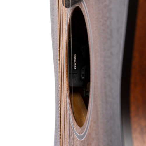 גיטרה אקוסטית מוגברת + נרתיק Cort CORE-DC AMH OPBB Mahogany