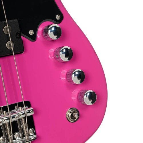 גיטרה בס אקטיבית CORT GB-Short Scale 30" Fandango Purple FDP