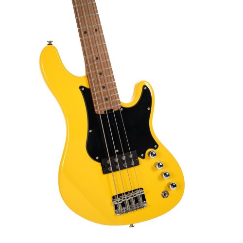 גיטרה בס אקטיבית CORT GB-Short Scale 30" Yellow Crush YC