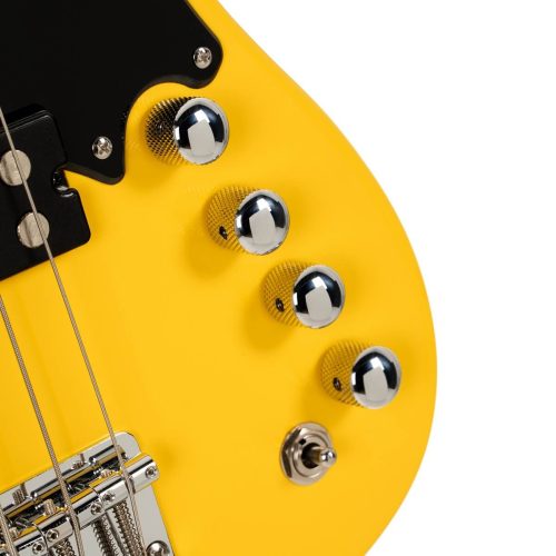 גיטרה בס אקטיבית CORT GB-Short Scale 30" Yellow Crush YC