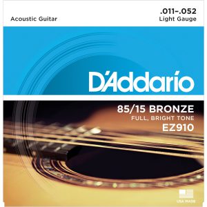 מיתרים לגיטרה אקוסטית DAddario EZ910 011-052