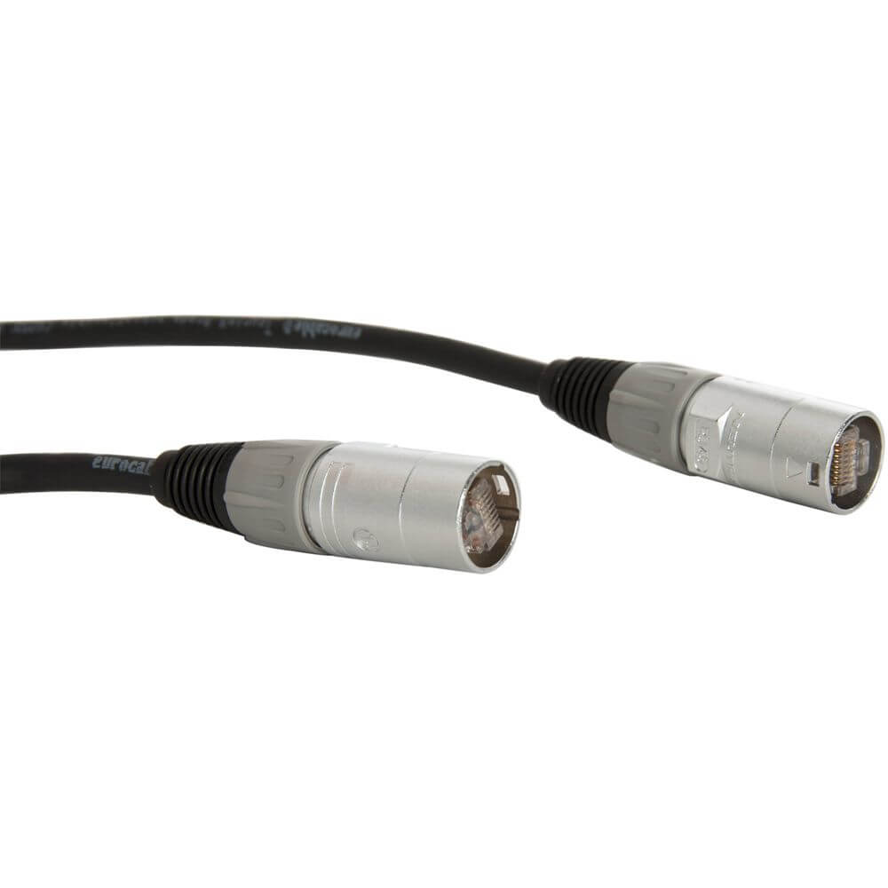 RJ45-RJ45 link cable (75cm) for RDNet-equipped loudspeakers. Professional cable with double shieldin