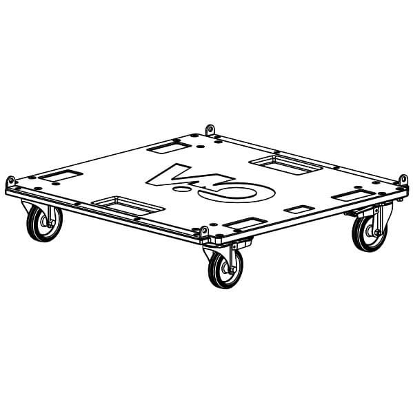 פלטה עם גלגלים Dolly for Fifty Top or Sub transport