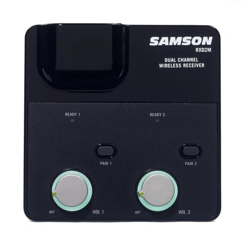 זוג מיקרופונים אלחוטיים ידניים SAMSON SWXPD2MHQ6