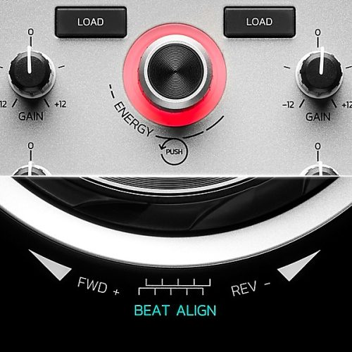 קונטרולר Hercules DJ Inpulse 500 Silver DJ מהדורה מוגבלת בצבע כסוף