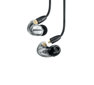 אוזניות In-Ear מקצועיות Shure SE425 בצבע כסף
