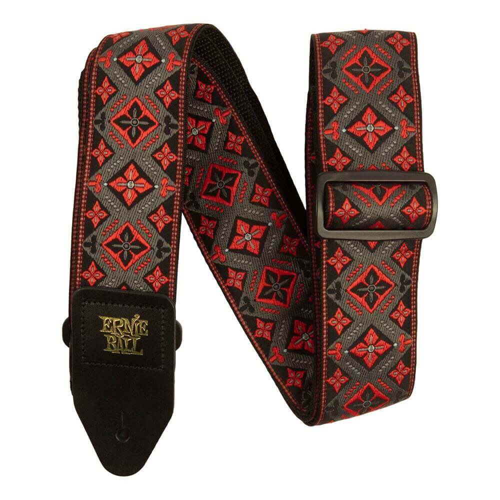 רצועה לגיטרה Ernie Ball Red King Classic Jacquard Strap 5346