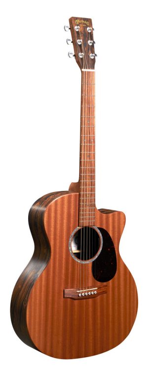 גיטרה אקוסטית מוגברת כולל נרתיק MARTIN GPC-X2E Sapele/Ziricote HPL CUTAWAY