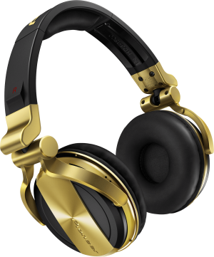 אוזניות לDJ די ג’יי Pionner HDJ-1500-N צבע זהב