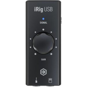 כרטיס קול נייד לגיטרה IK Multimedia iRig USB