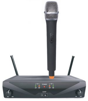 מקלט אלחוטי ומיקרופון ידני JADE IU2071SH