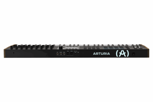 keylab 61 mk3 arturia back