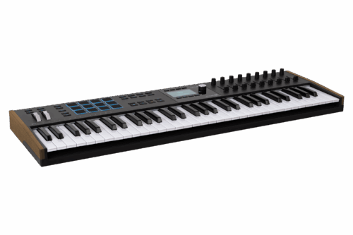 keylab 61 mk3 arturia side