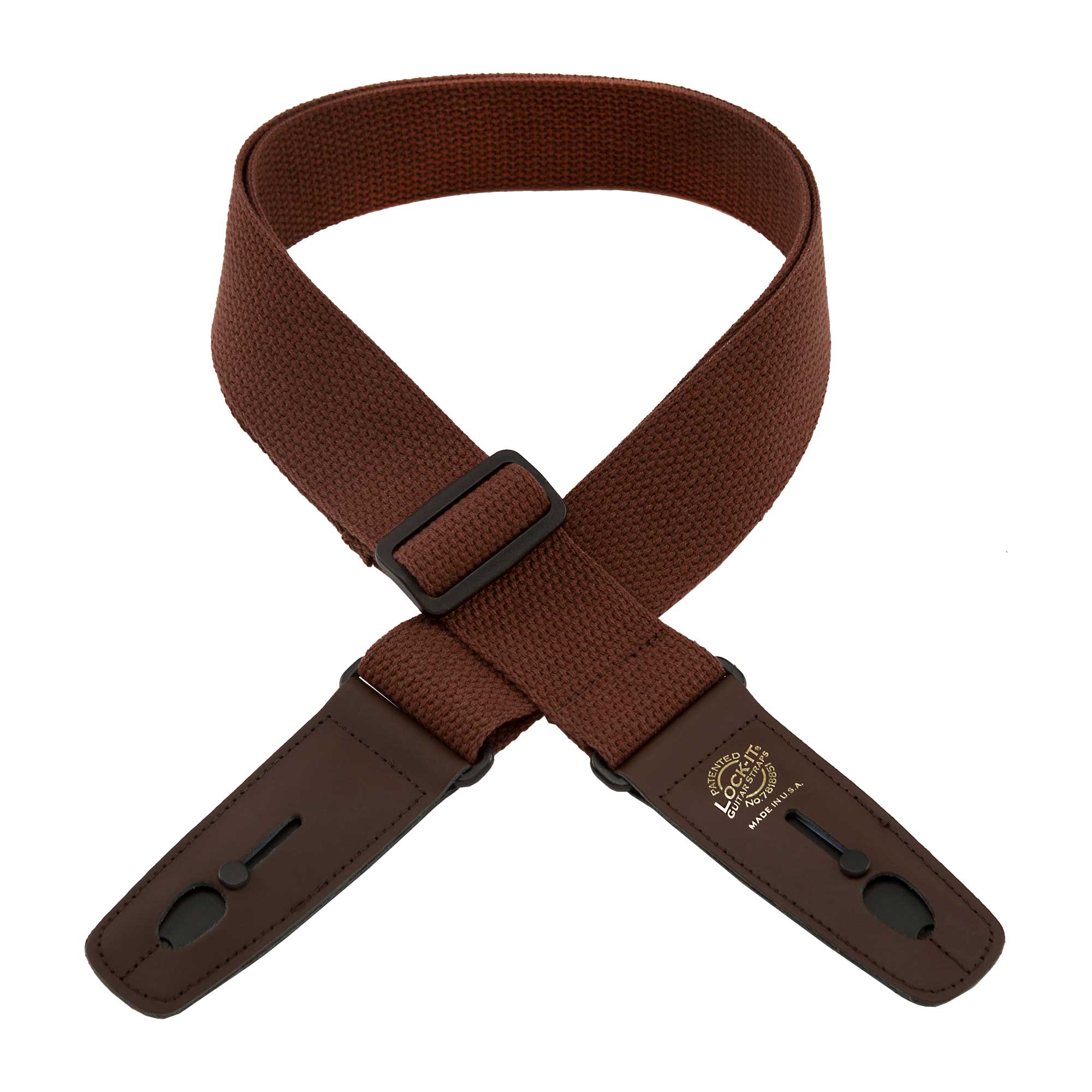 רצועה ננעלת לגיטרה Lock-It 2? Cotton Brown