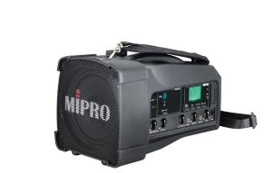 בידורית אלחוטית “5 פול ריינג, 50W, BT,USB תדר בודד Mipro MA100*ללא מיקרופון*