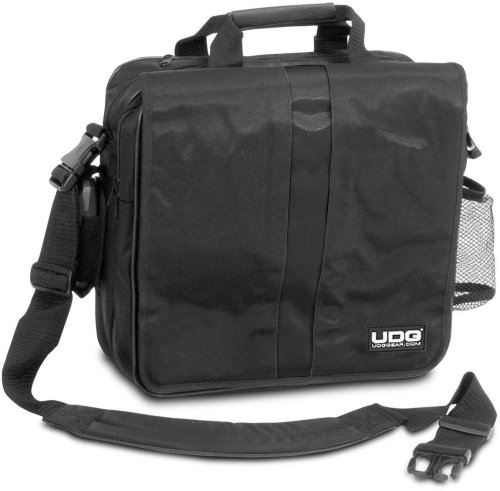 תיק נשיאה UDG Ultimate Courier Bag DeLuxe 17" Black, Orange Inside