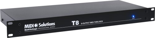 קופסאת פיצול MIDI Solutions T8 Thru V2