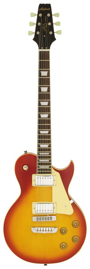 גיטרה חשמלית Aria PE350 STD AGCS Aged Cherry Sunburst
